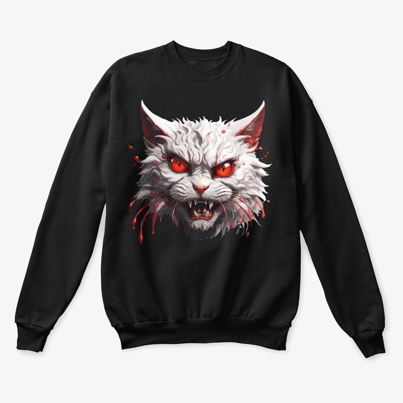 Angry cat watching You