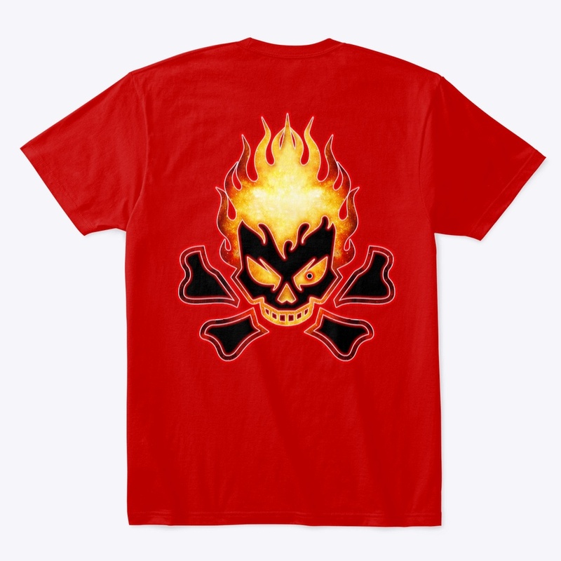 Flaming Skull