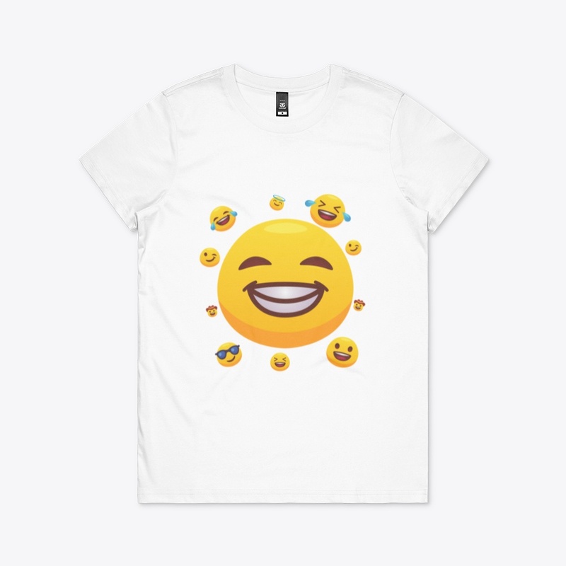 Smile printed tee