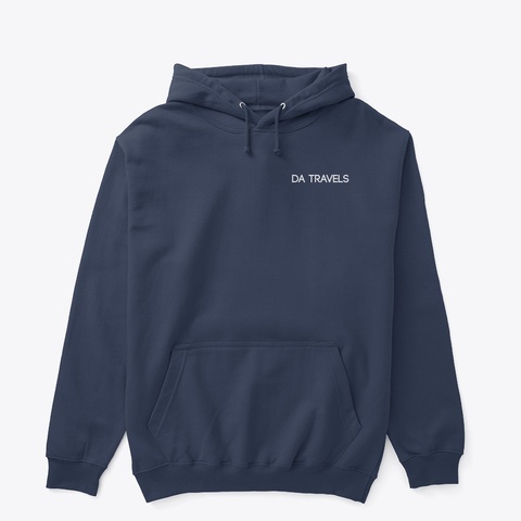  Da Travels Navy T-Shirt Front