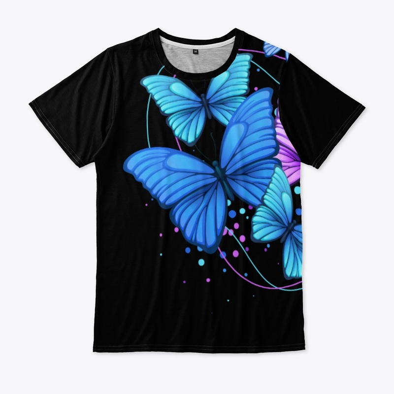Butterfly T-Shirt, Minimalist Animal tee