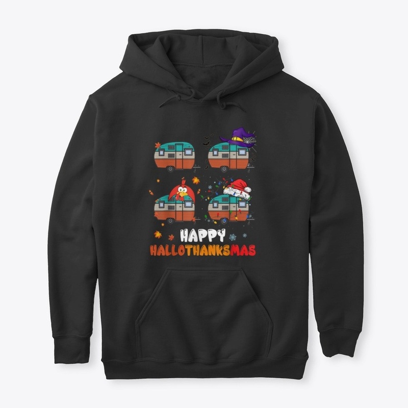 Camping Rv Halloween Thanksgiving Xmas