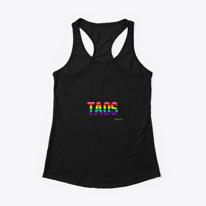 Taos Pride Rainbow Flag Apparel