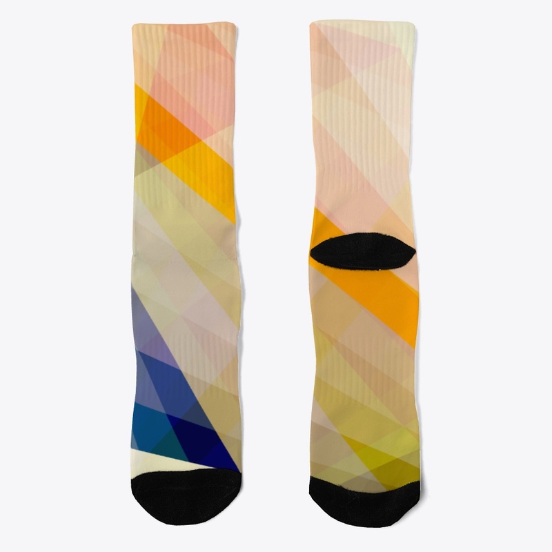 Abstract Colorful Geometric Shape