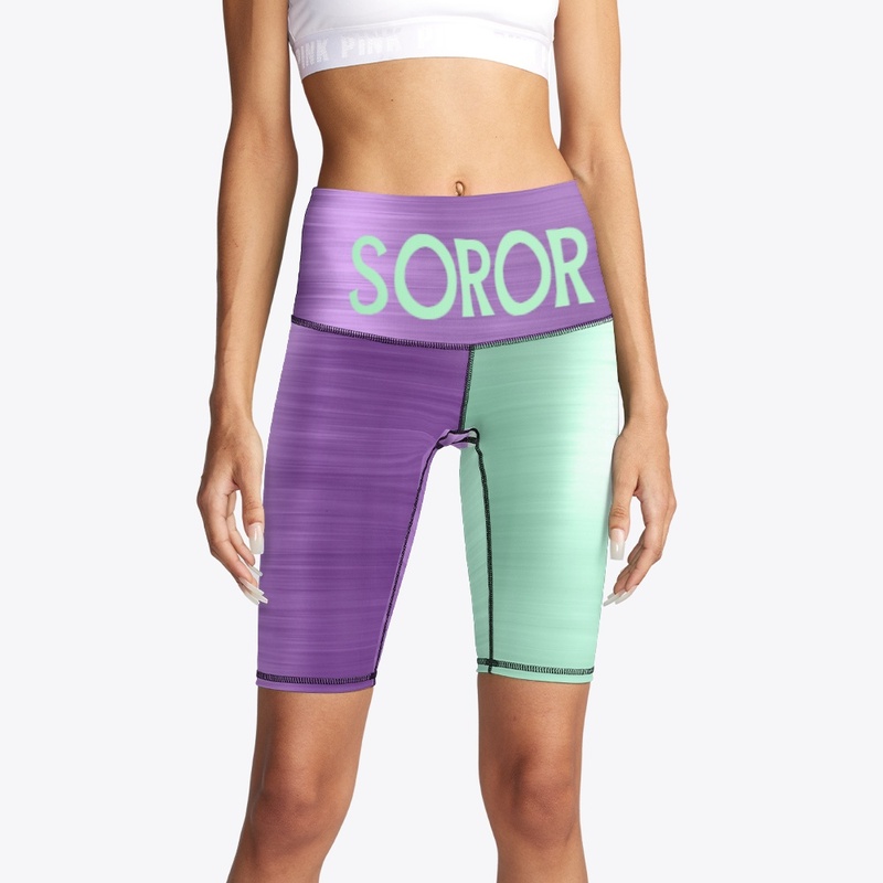 Mint Green and Lavendar Shorts 