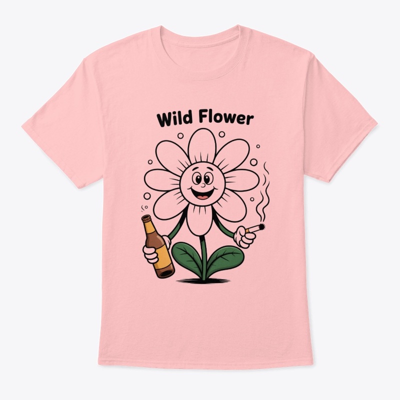 Wild Flower Funny Graphic
