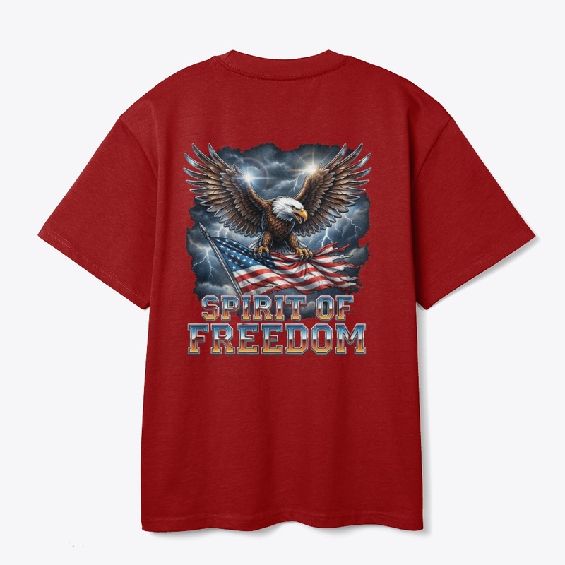 Spirit of Freedom Patriotic Eagle Tee