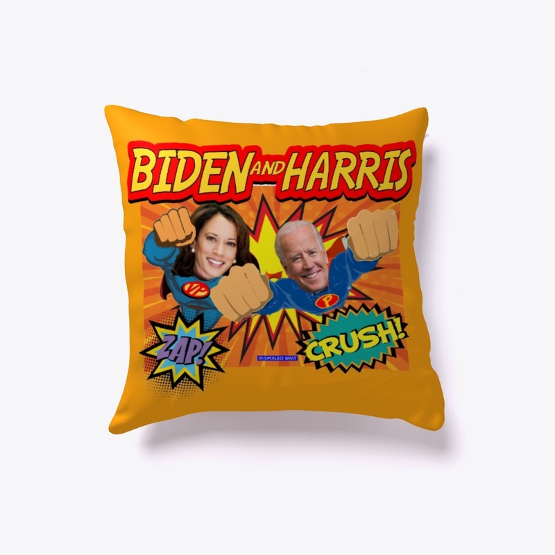 Biden and Harris Heros  pillow