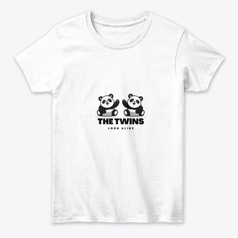 Twin Panda Look a like 