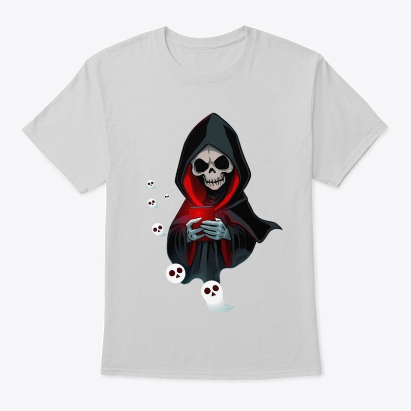 Grim Reaper with Phone