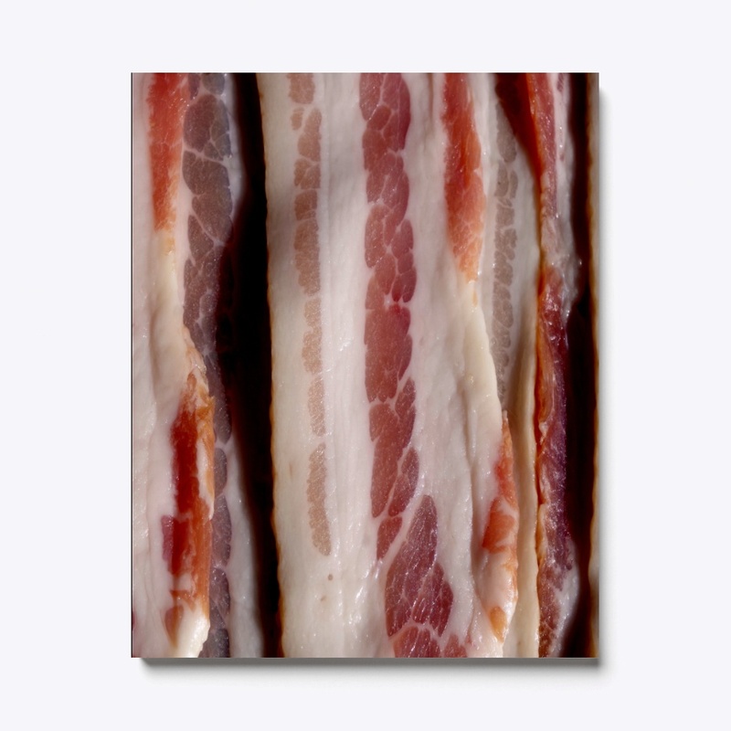 raw bacon
