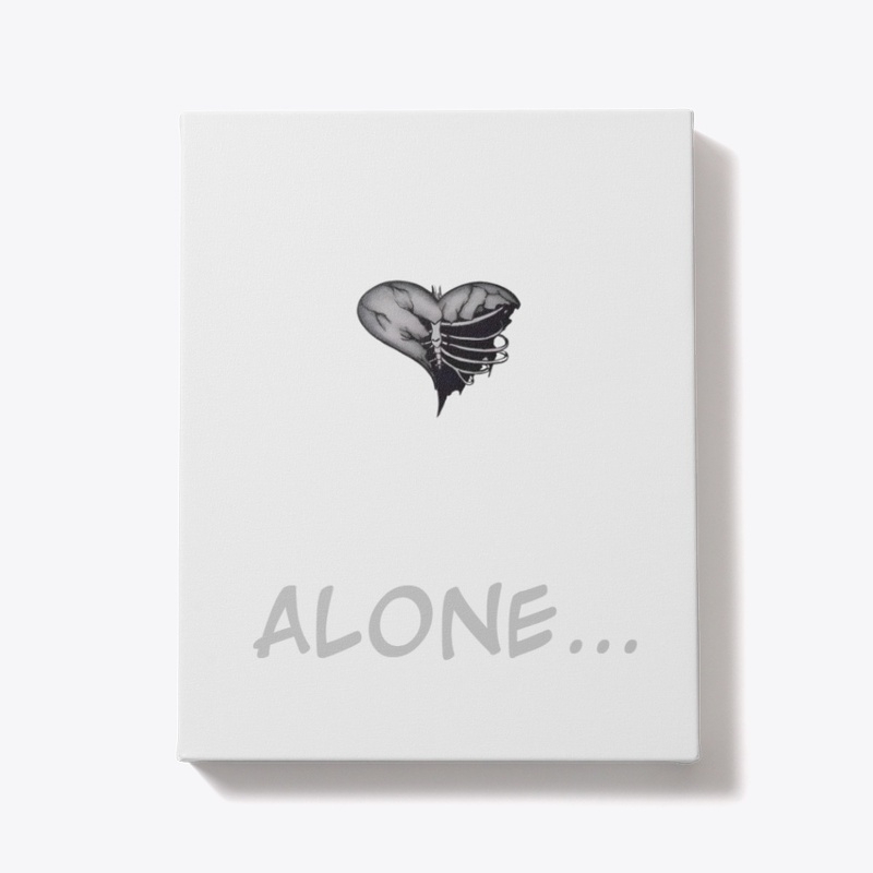 ALONE...