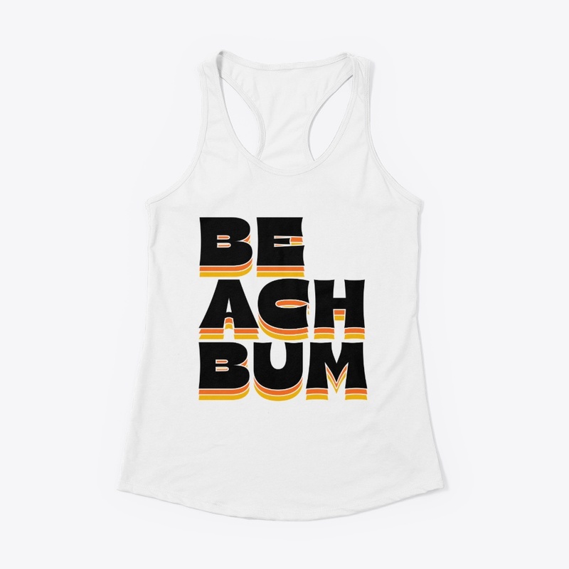 Bold Beachbum Retro Summer Vacation