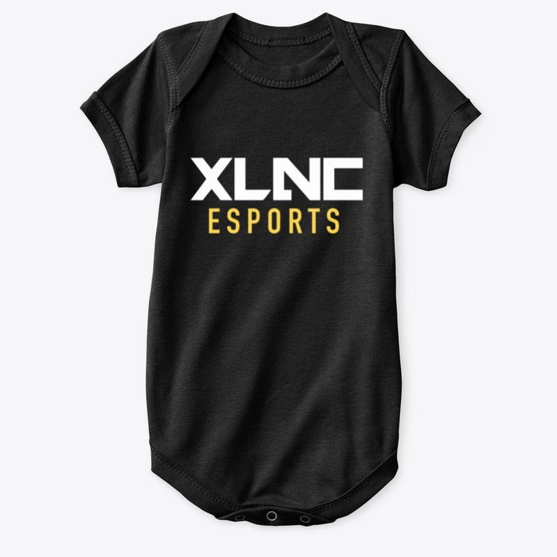 XLNC Esports Logo (White/Gold)