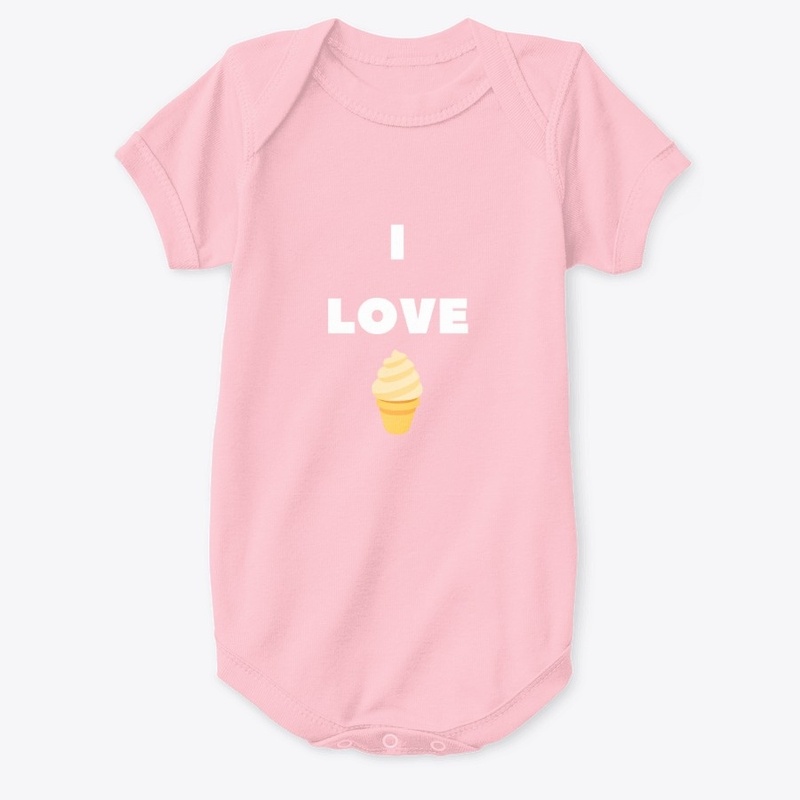 I Love Ice Cream Onesie