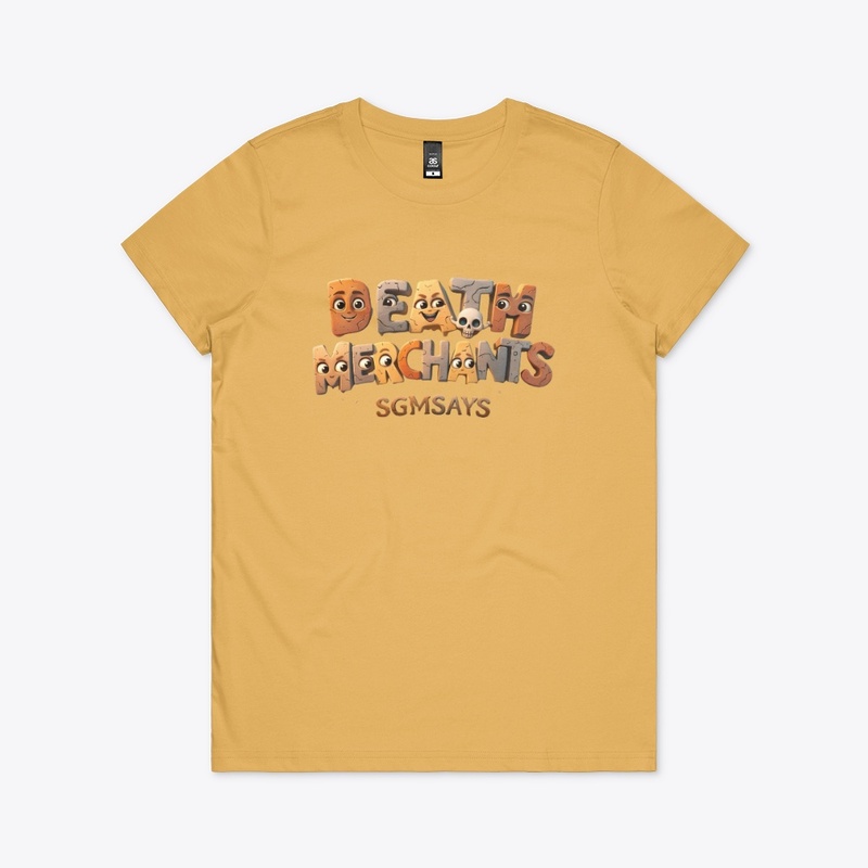 Death Merchants February 2026 - Women's Maple Tee