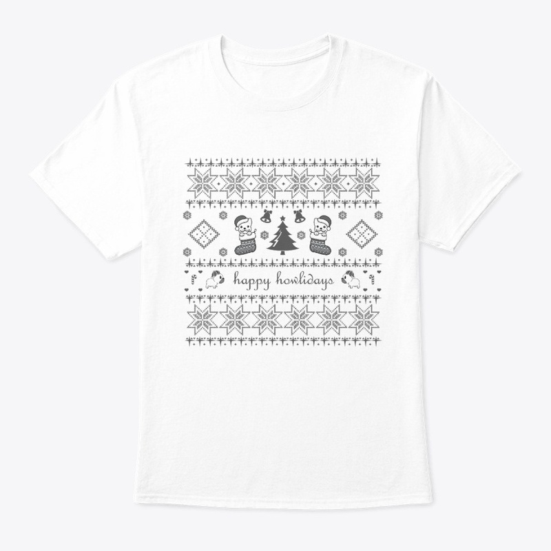 French Bulldog Christmas Pattern
