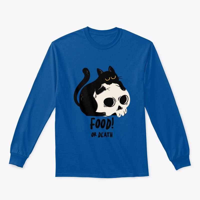 Cat Food Or Death No 1 - Funny Cat