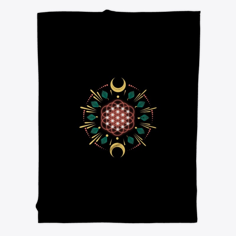 Flower of life ,sacred geometry, T-Shirt