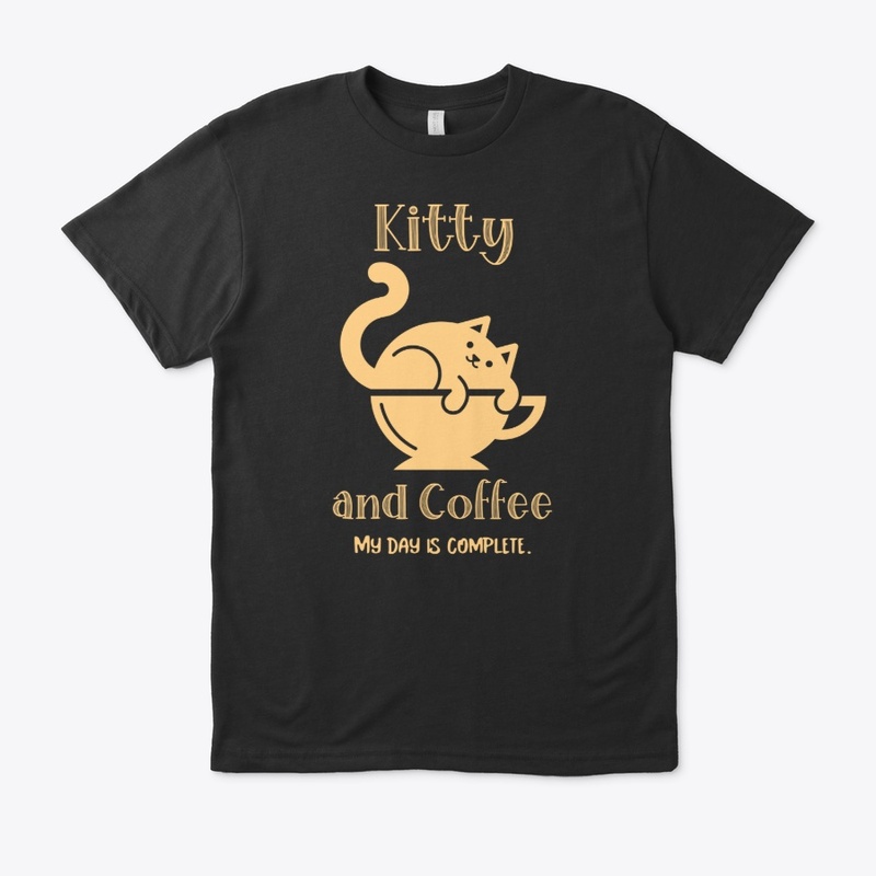 Kitty and Coffee My Day is Complete