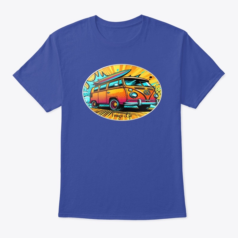 Foreign Life Surf Van and Board