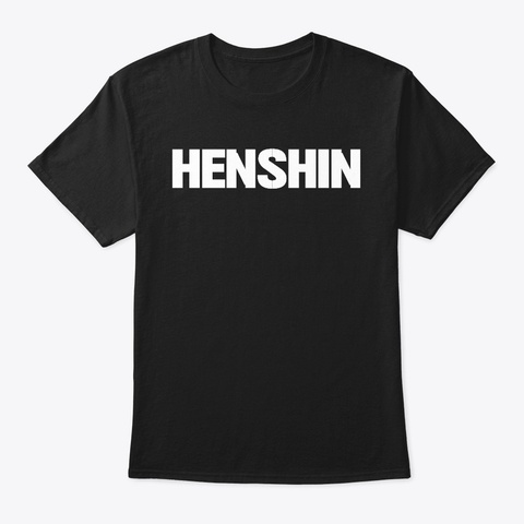 Henshin! Dx Tokusatsu T Shirt Black Camiseta Front