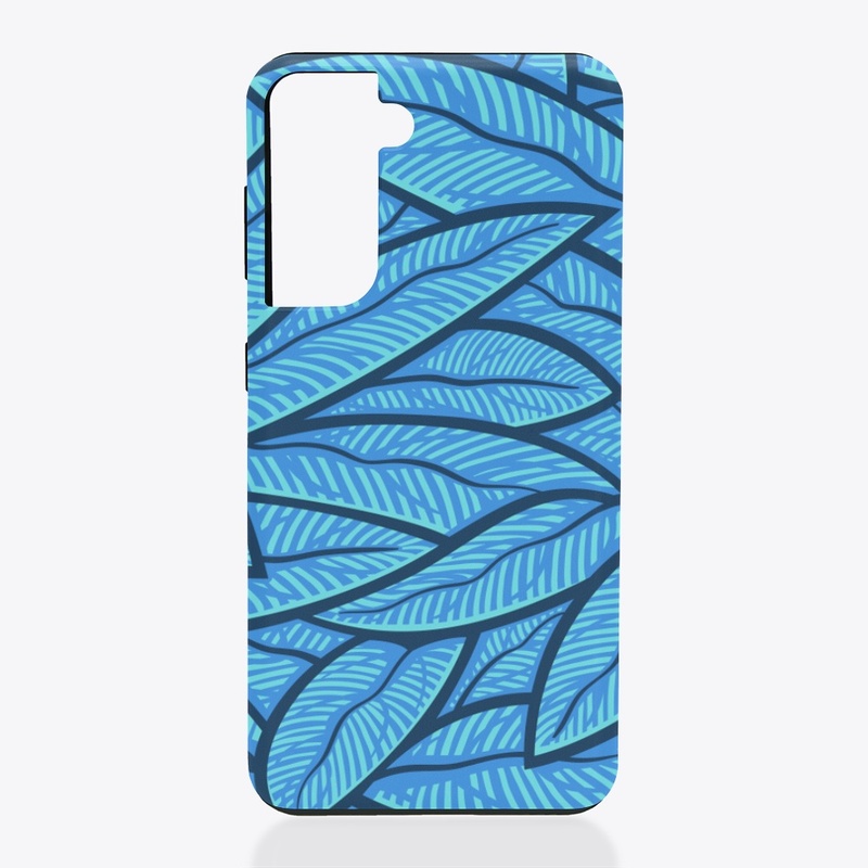Tea Leafs Blue