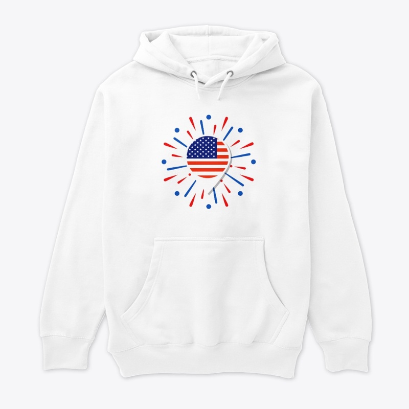 Red, White, and Blue Spirit