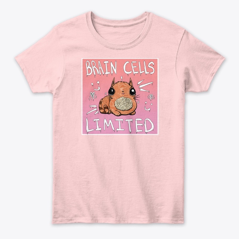 Cute Brain Cells Limited Cat