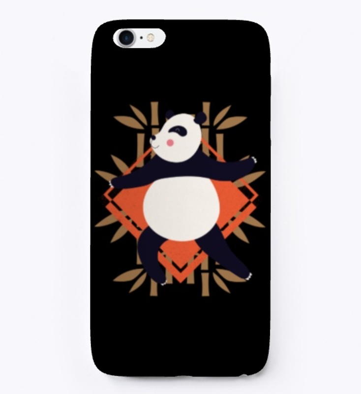 Panda Doing Yoga