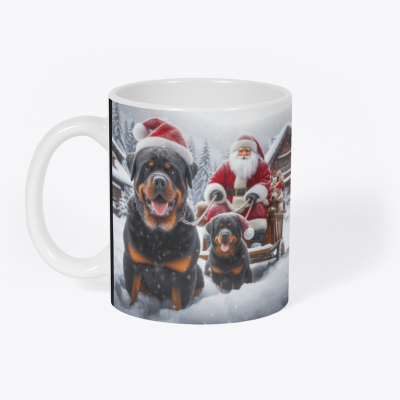 Rottweilers & Santa