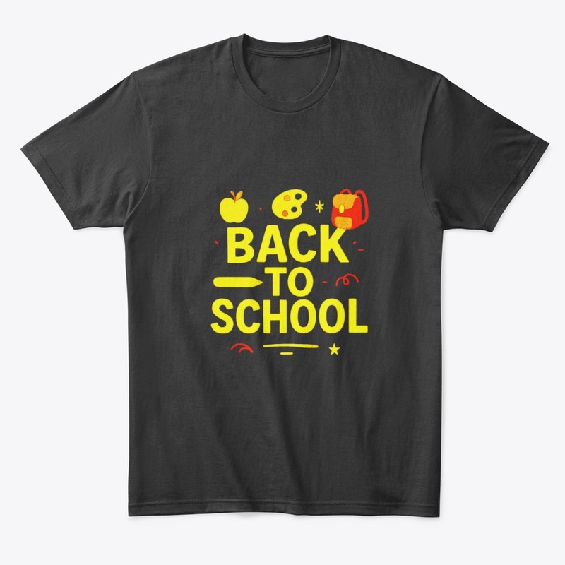 Back to School" Vibrant Palette Graphic