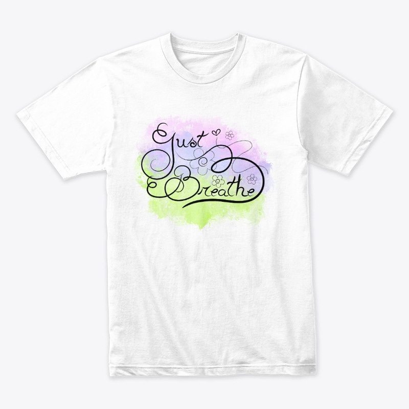 Art Lettering: "Just Breathe"