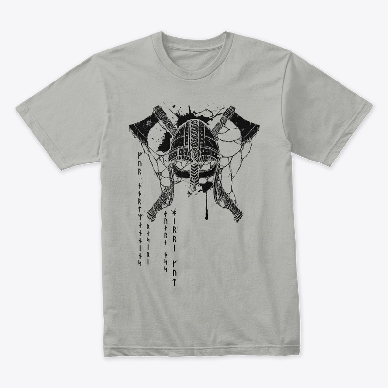 Viking Head  T shirt