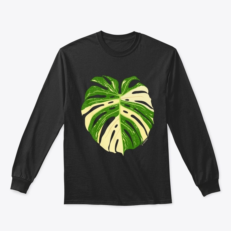 Thai Constellation Monstera Leaf