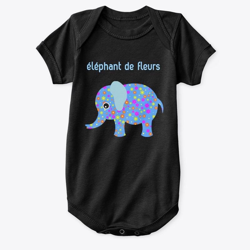 elephant de fleurs 