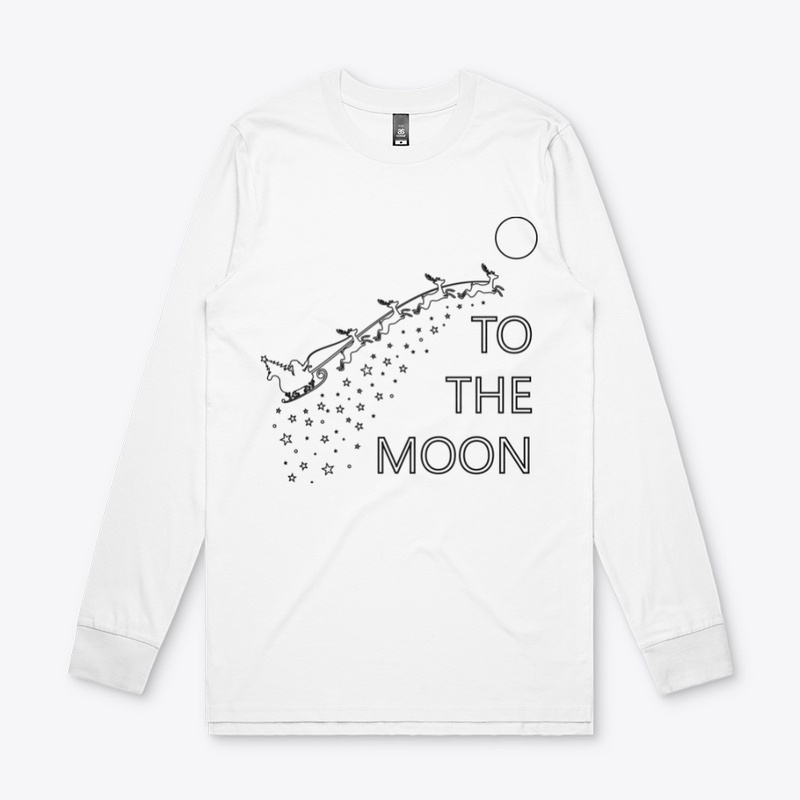 santa to the moon