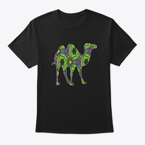 Camel 341 Black T-Shirt Front