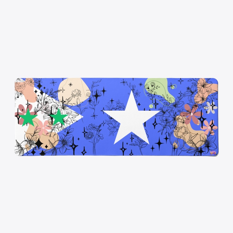 Somali Tri-Frag Dahlia Dream mousepad