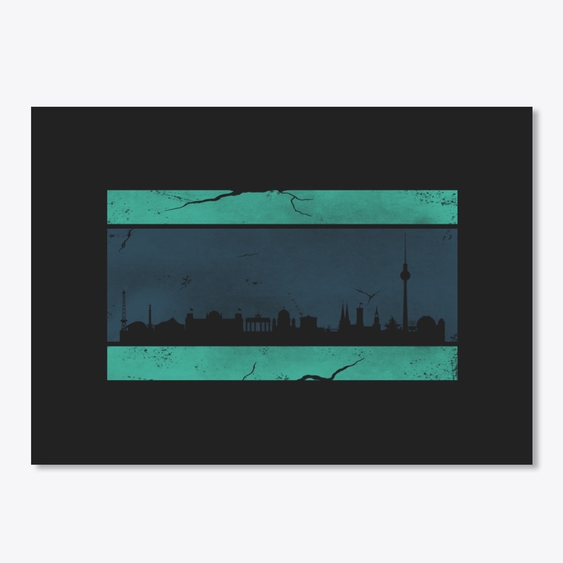 Berlin capital Germany Skyline