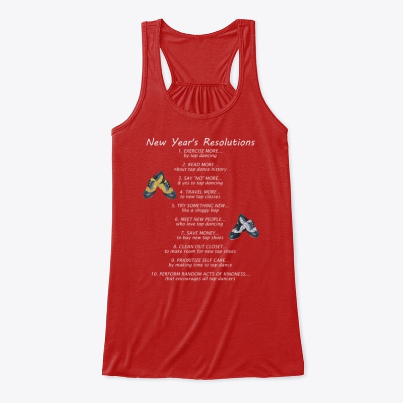 Tap Dancer New Years Resolutions