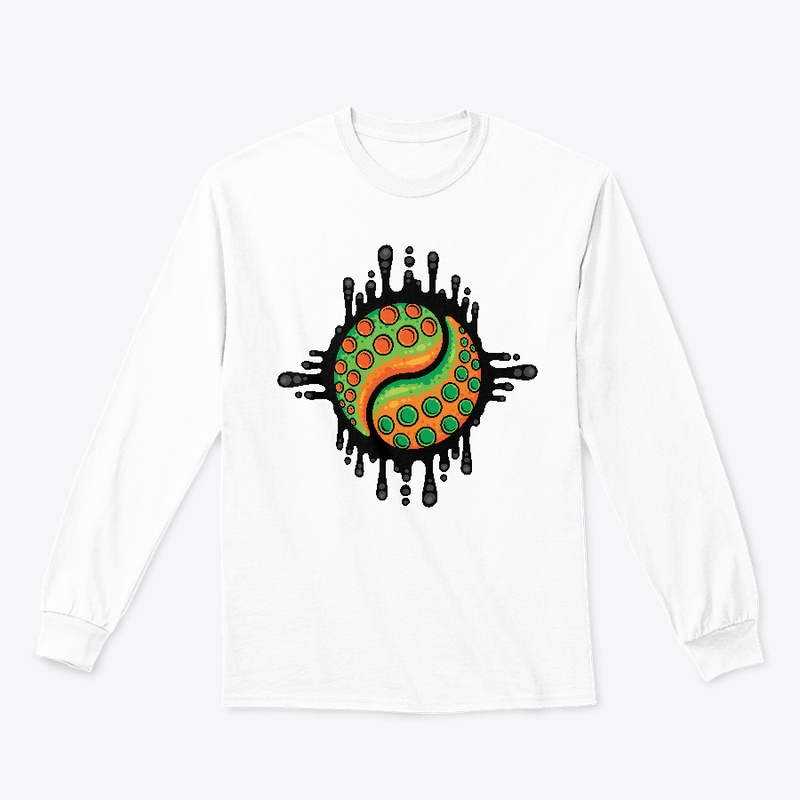 Inky Octopus Tentacle Yin Yang Symbol