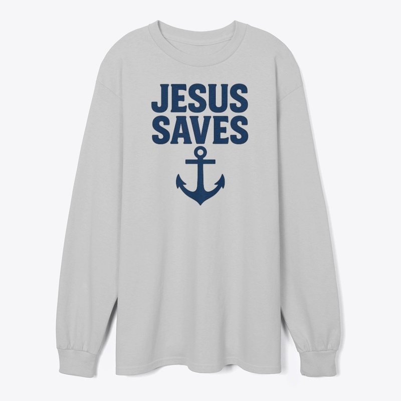Jesus Saves Anchor of Hope