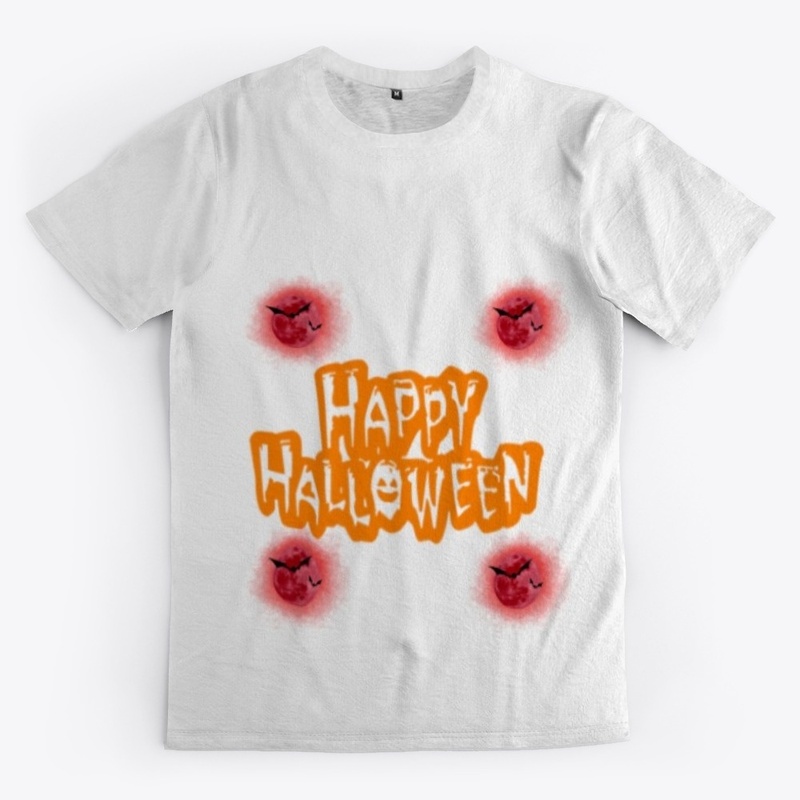 HAPPY HALLOWEEN WITH BAT SHIRTS