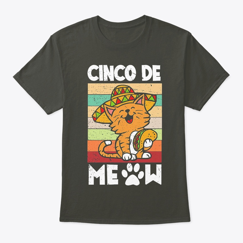 Vintage Cinco de Meow Mexico