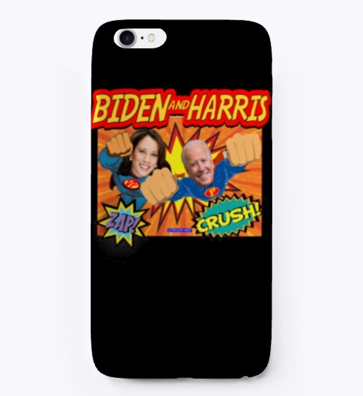 Biden and Harris Super Heros 