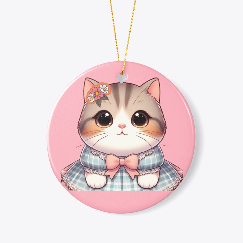 "Cute Kitty Tee: Purr-fect Joy!"