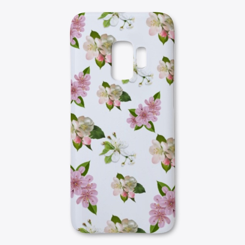 Premium type Pink Flower Phone Case