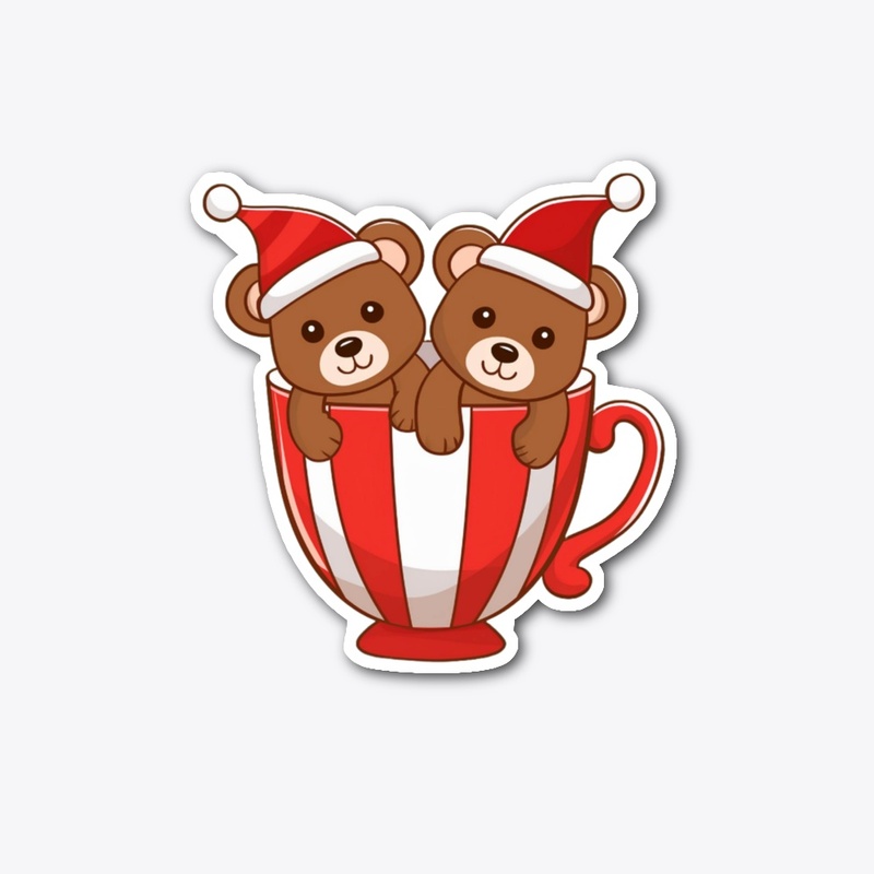 Peppermint Bear Duo Tee 