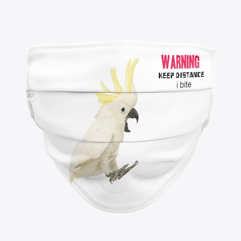 Cockatoo Face Mask